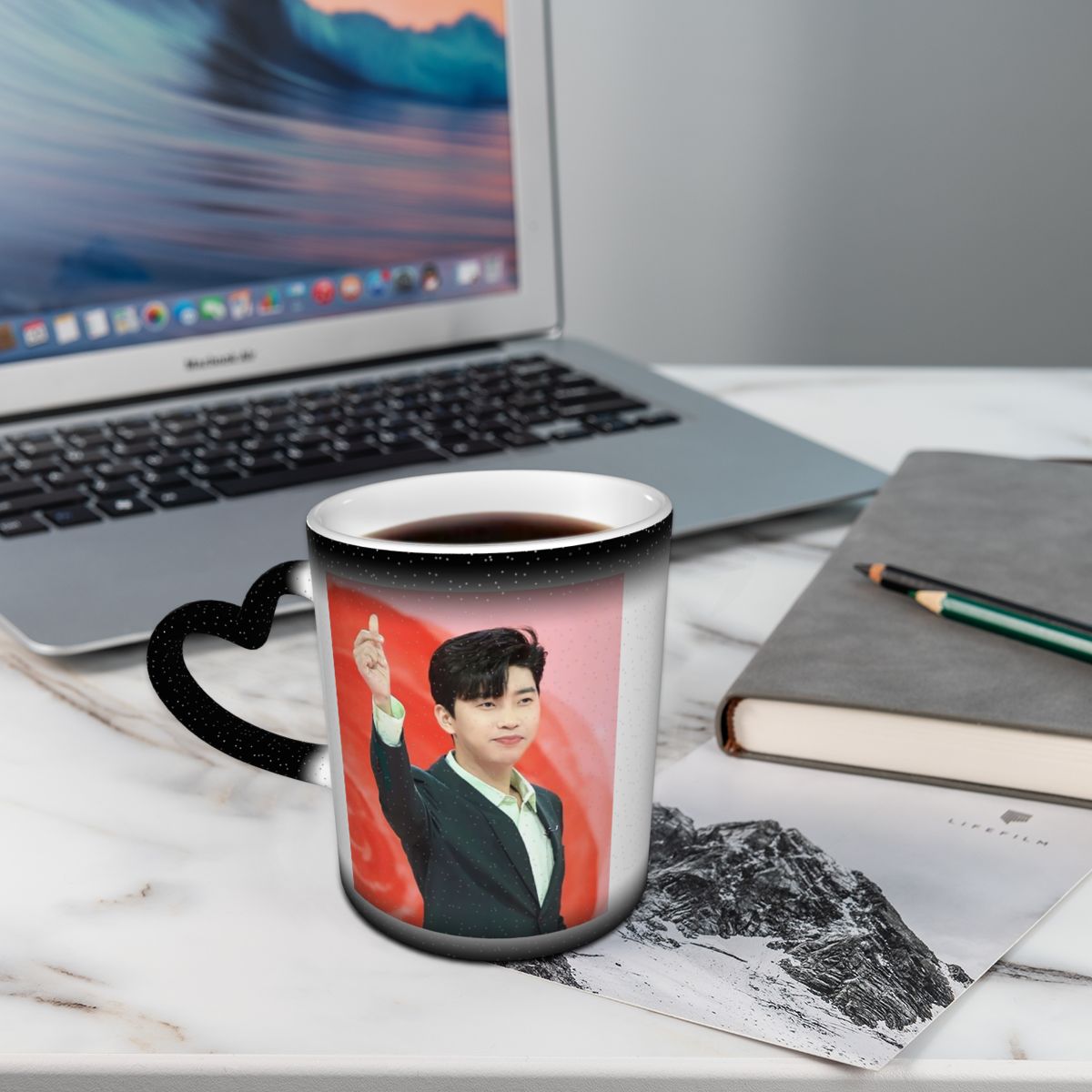 Young Tea Coffee - Lim Young Woong Tasse, lustige Keramik-Kaffeetassen,