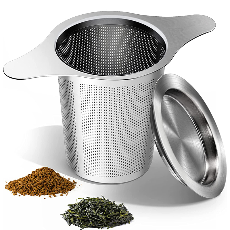 Tea Strainer Mesh - 1-teiliger Tee-Ei-Korb aus Edelstahl, Teesieb, Teefilter