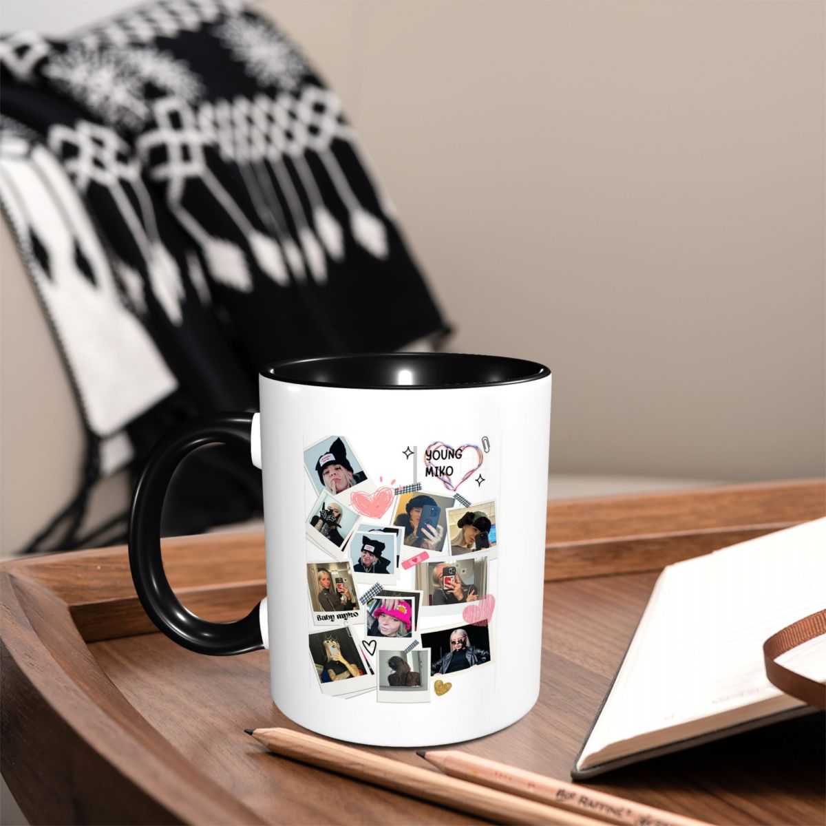Young Tea Coffee - Collage Of Young Miko Tasse, lustige