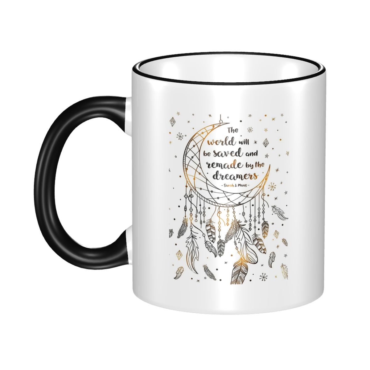 Coffee Tea World - Tasse mit Aufschrift 'Die Welt Wird