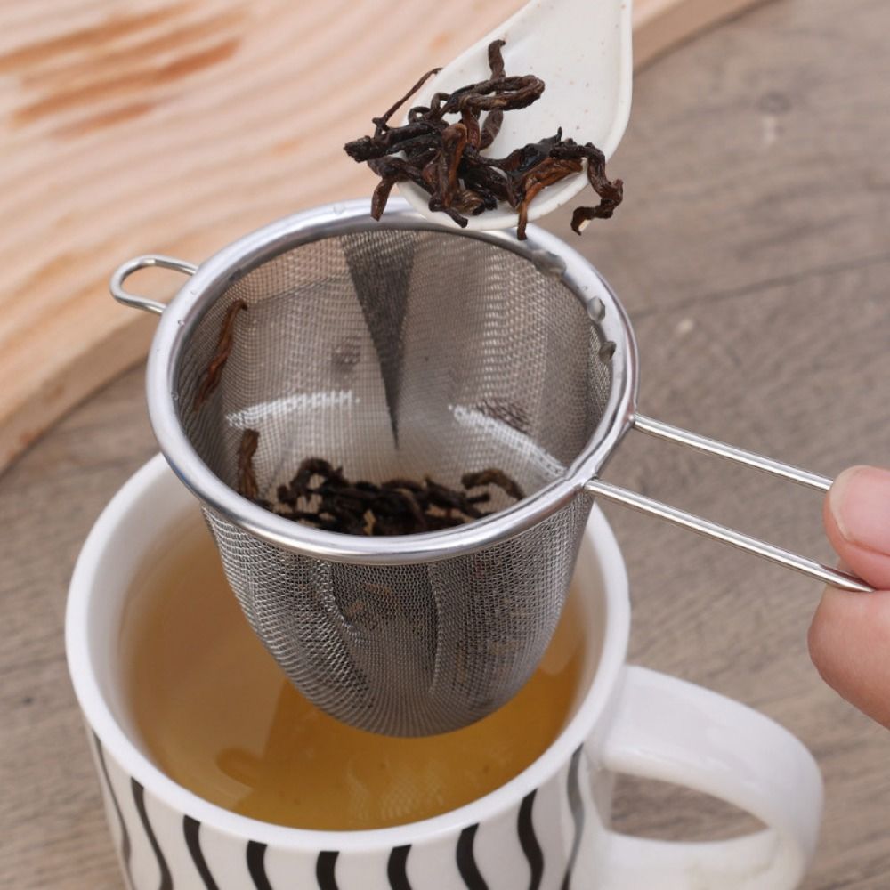 Tea Strainer Mesh - Extra feinmaschiges Teesieb aus Edelstahl für