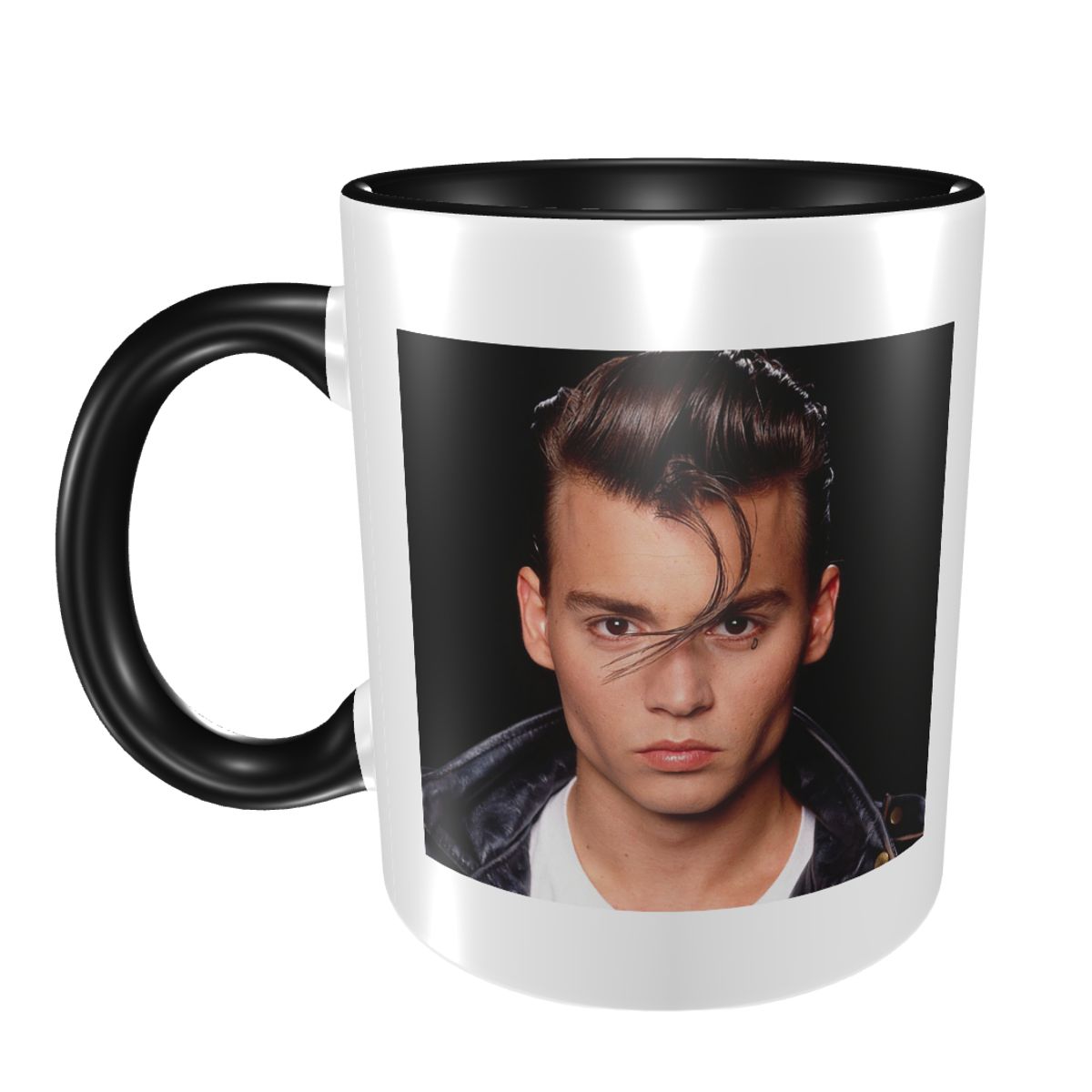 Young Tea Coffee - Tasse mit dem jungen Johnny Depp,