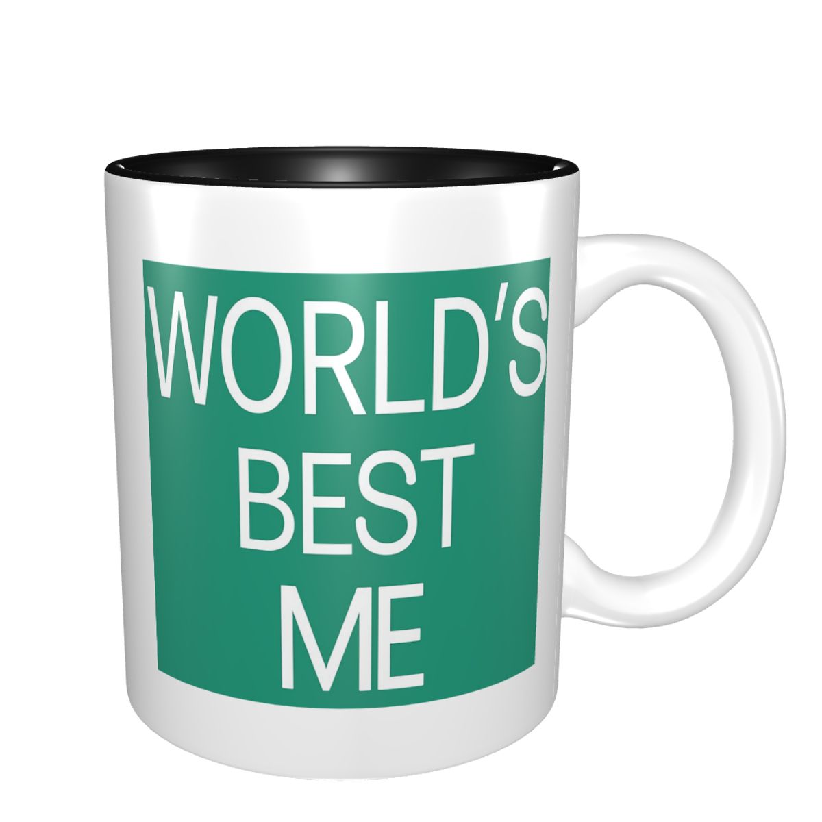 Coffee Tea And Me - World's Best Me Tasse, lustige Keramik-Kaffeetassen,