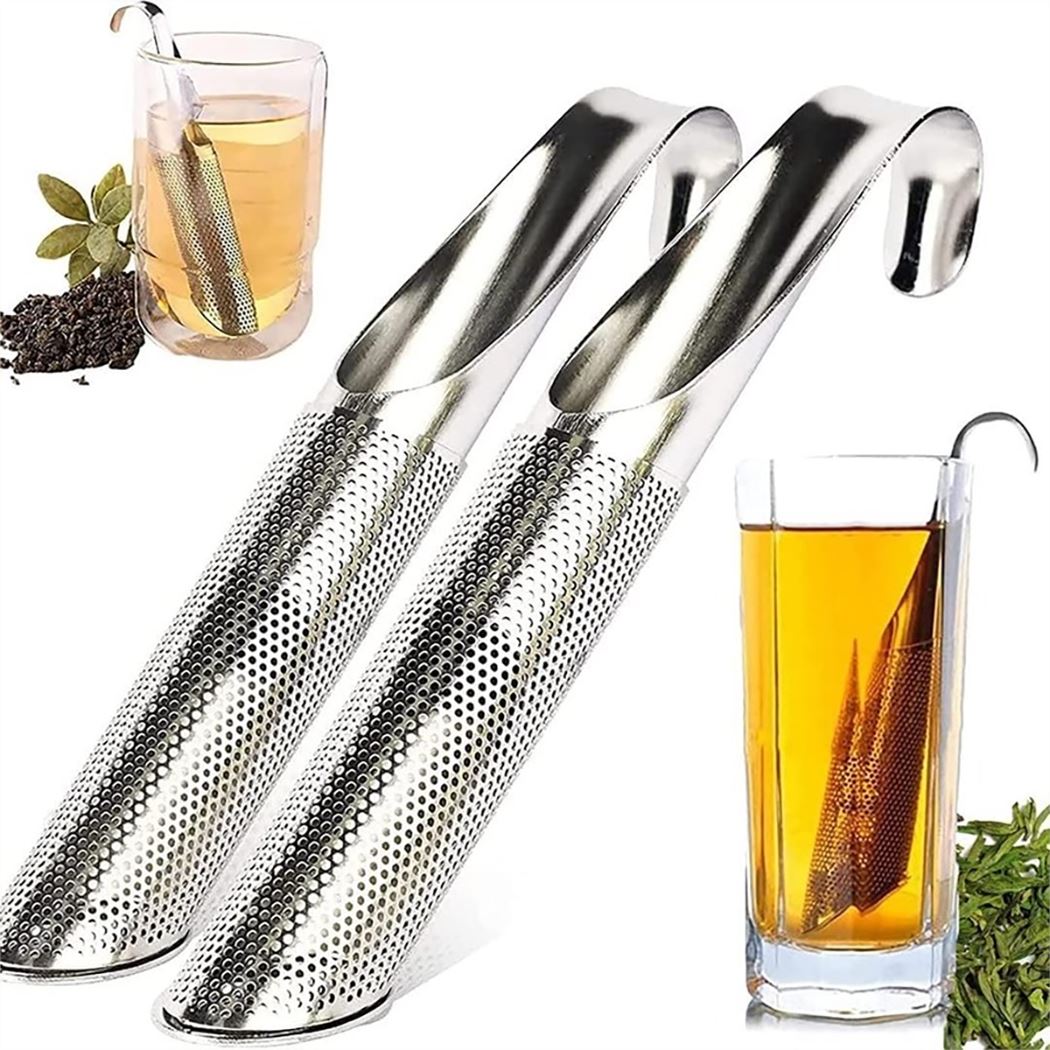 Tea Strainer Mesh - Tragbare Hause Tee Zubehör Filter Edelstahl