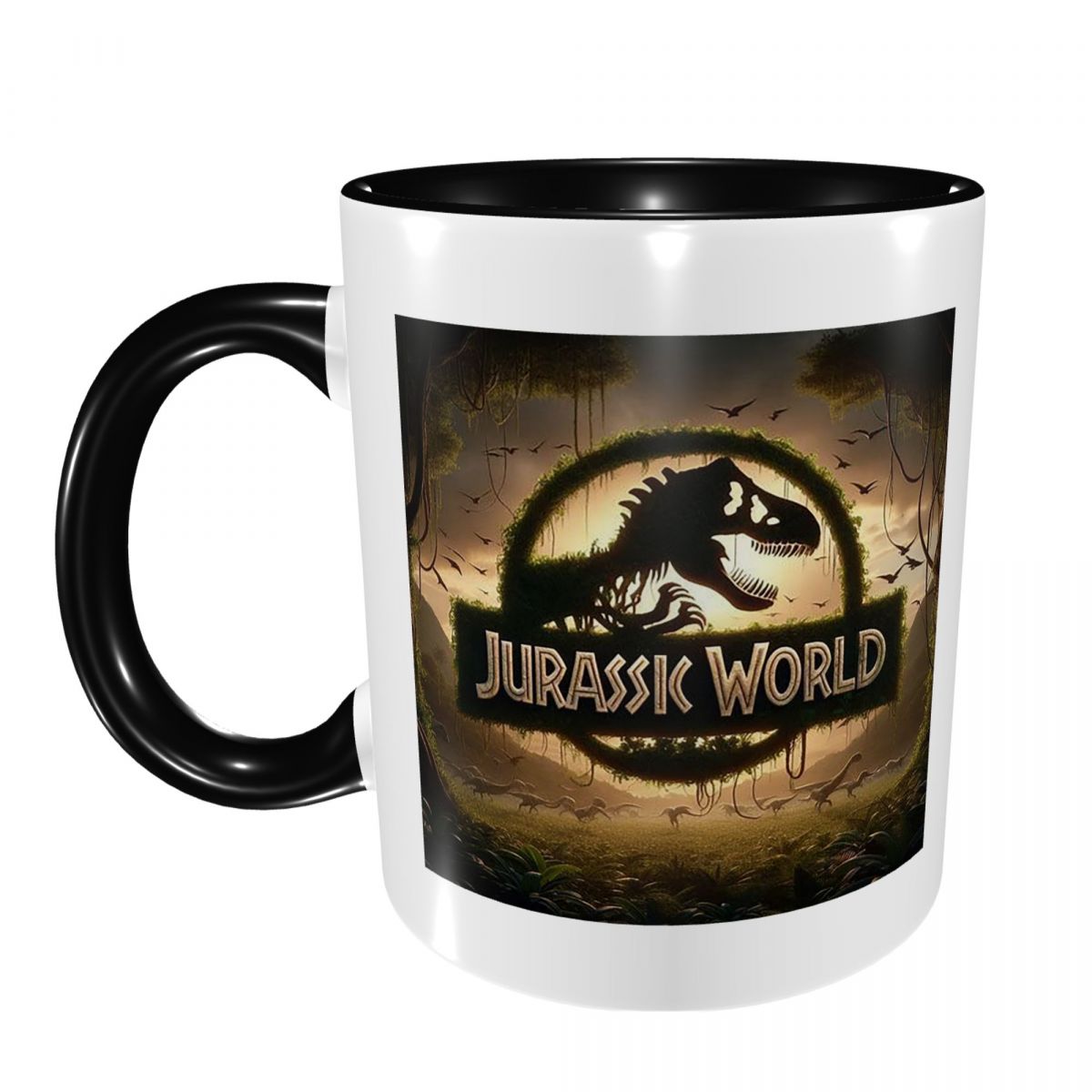 Coffee Tea World - Jurassic World Tasse Lustige Keramik-Kaffeetassen Teetassen