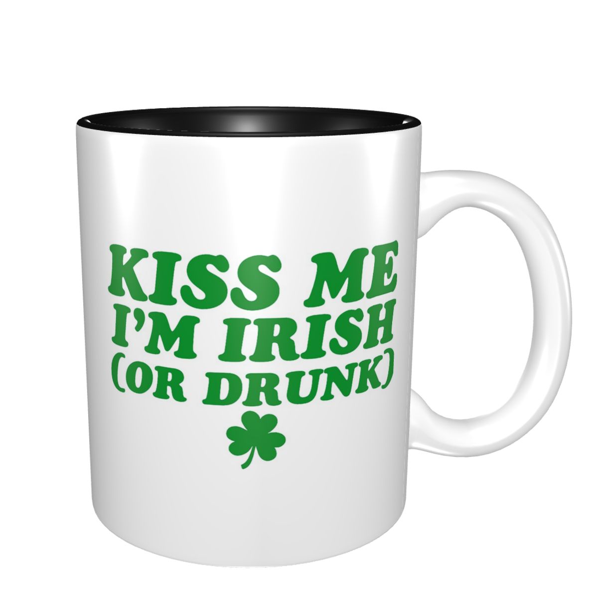 Coffee Tea And Me - Küss mich, ich bin irisch Tasse