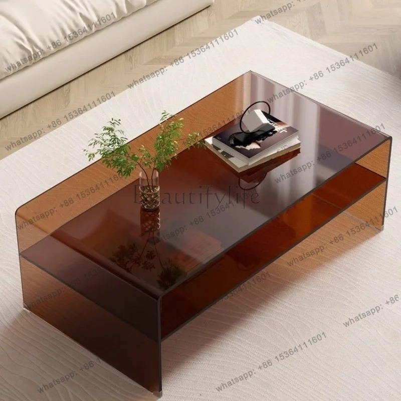 Coffee Tea Room - Couchtisch aus Acryl, einfaches Wohnzimmer, personalisierter