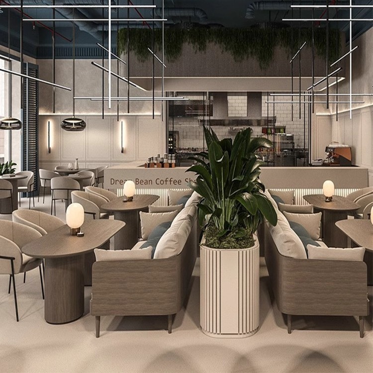 Young Tea Coffee - Kreative, leichte, moderne Restaurant-Hotelmöbel aus Edelstahl