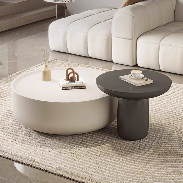 Coffee Tea Room - Leicht Luxuriöses Modernes Rundes Massivholz Kaffee-