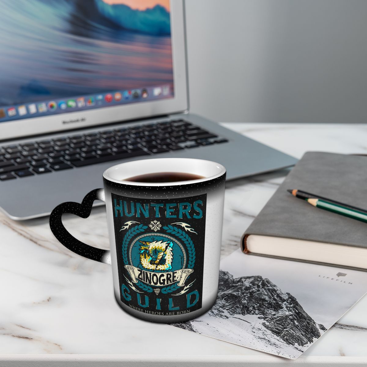 Coffee Tea World - Monster Hunter World Tasse, lustige Keramik-Kaffeetassen,