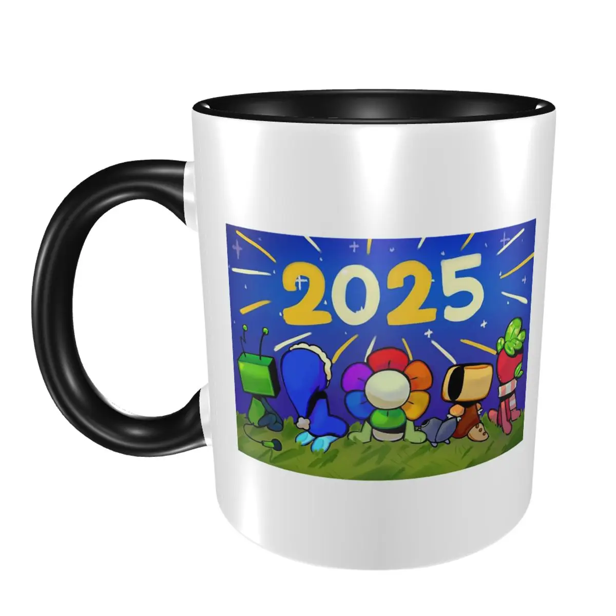 Coffee Tea World - Dandys World Game-Tasse, lustige Keramik-Kaffeetassen, Teetassen,