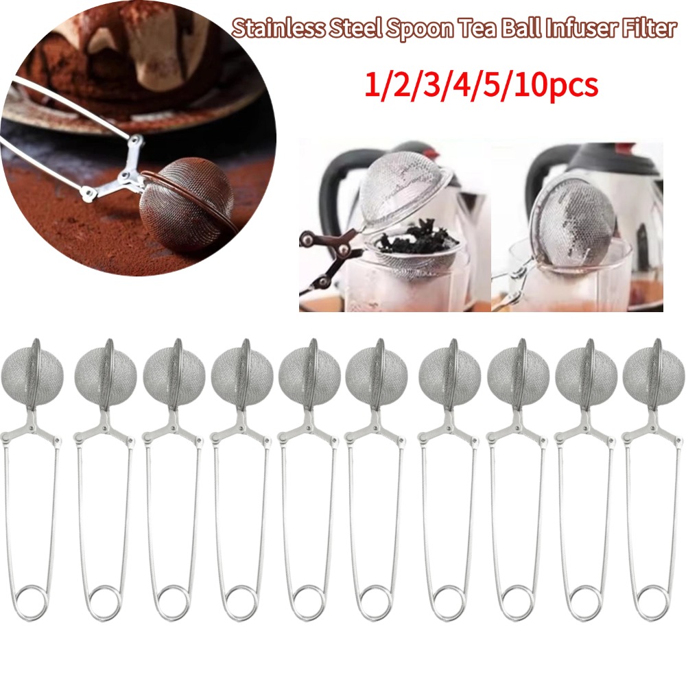 Tea Strainer Mesh - Edelstahl Löffel Tee Ball Infuser Filter