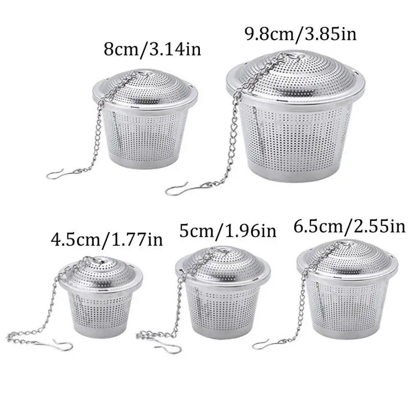 1-2Pcs Edelstahl Tee Gewürz Si – Tea Strainer Mesh Bewertung und Preis