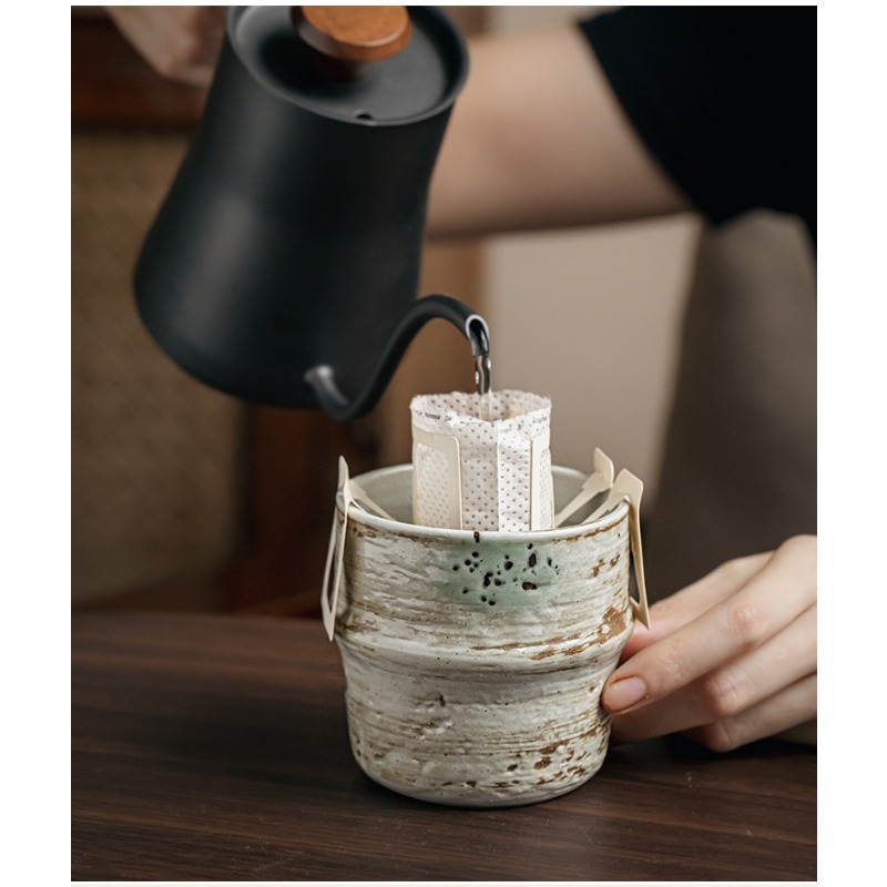 Japanische raue Keramik-Kaffee – Coffee Tea Japan Bewertung und Preis