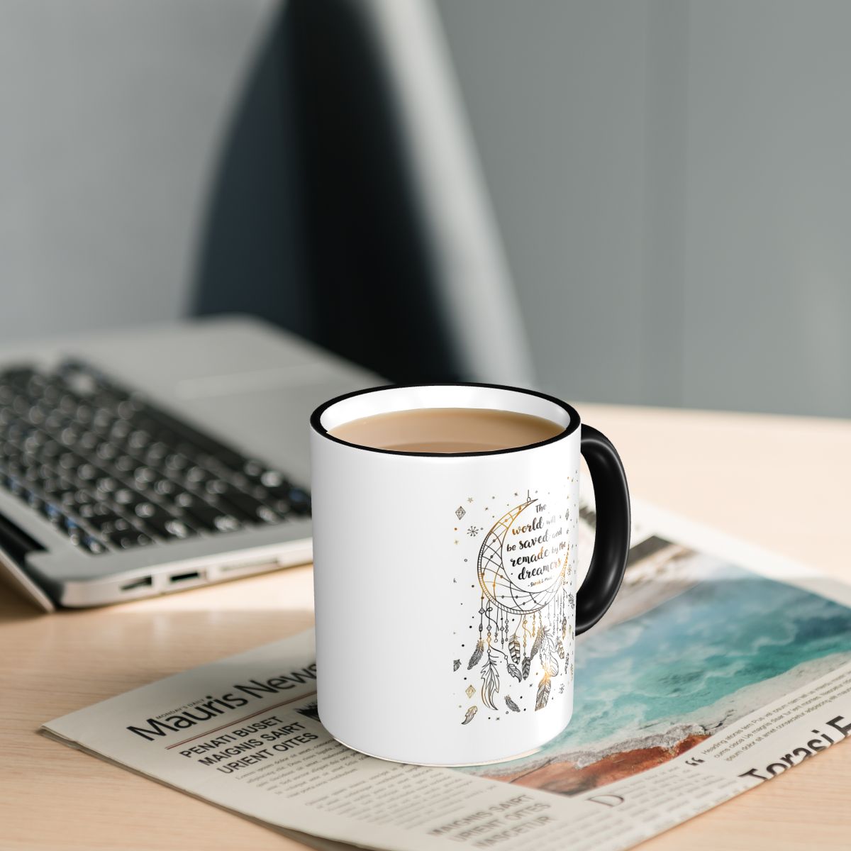 Tasse mit Aufschrift 'Die Welt – Coffee Tea World Bewertung und Preis