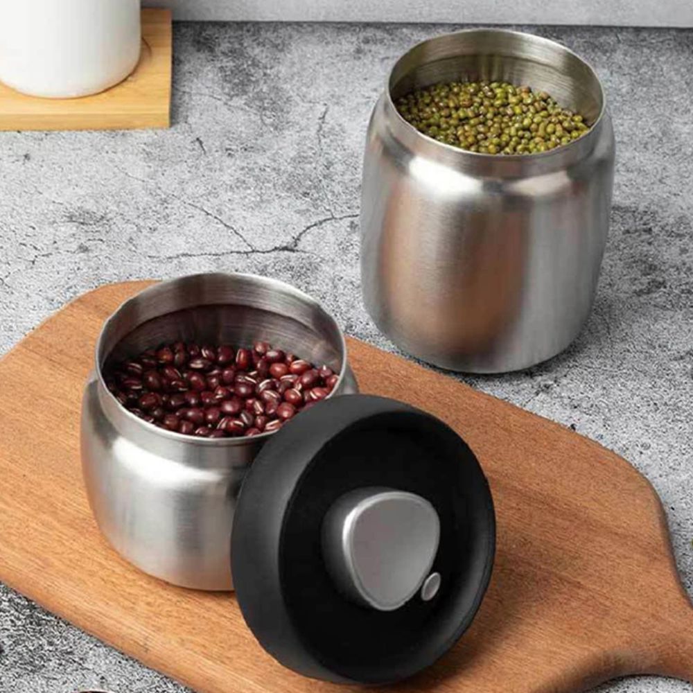 304 Edelstahl Kaffeebohnen-Vak – Coffee Tea Exchange Bewertung und Preis