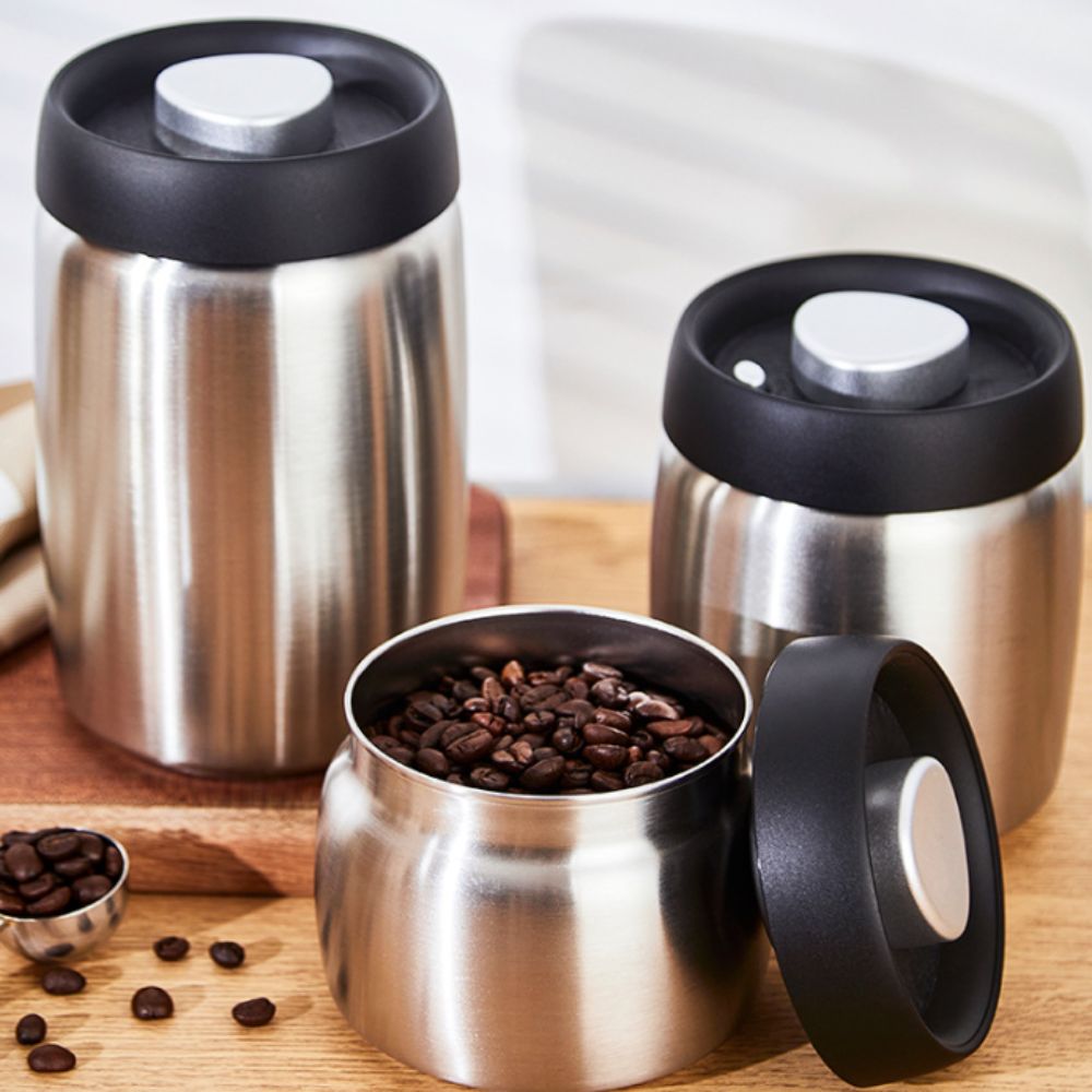 304 Edelstahl Kaffeebohnen-Vak – Coffee Tea Exchange Bewertung und Preis