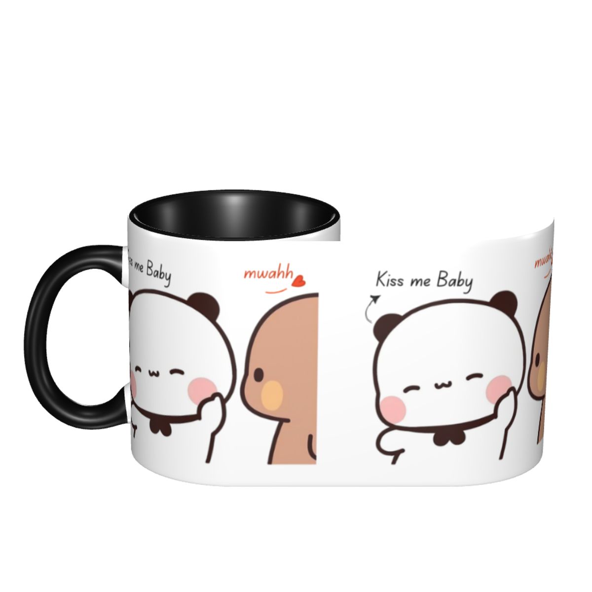 Personalisierte Kiss Me Baby M – Coffee Tea And Me Bewertung und Preis