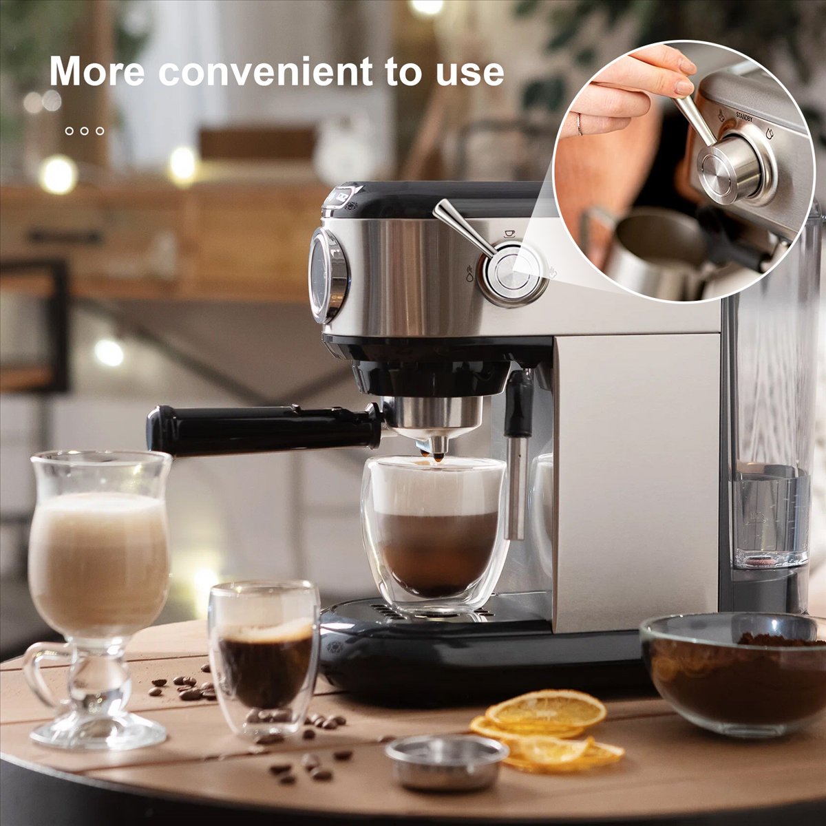 (A25M) Ersatz-Dampfhebel für B – Breville Espresso Barista Express Bewertung und Preis