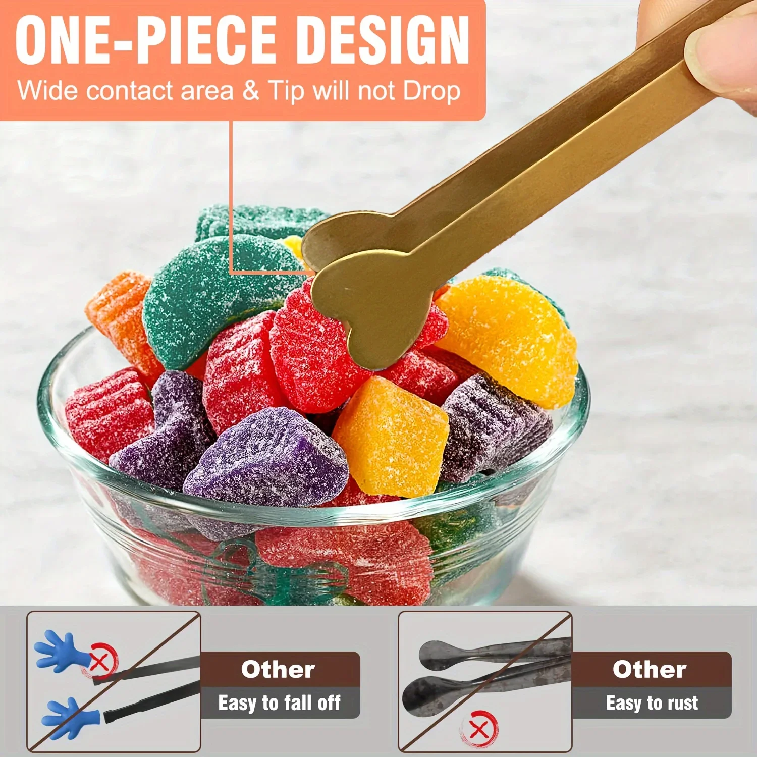 Herzförmige Mini-Zange aus Ede – Coffee Tea And Sugar Set Bewertung und Preis