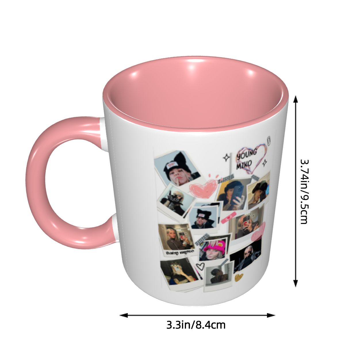 Collage von jungen Miko Tassen – Young Tea Coffee Bewertung und Preis