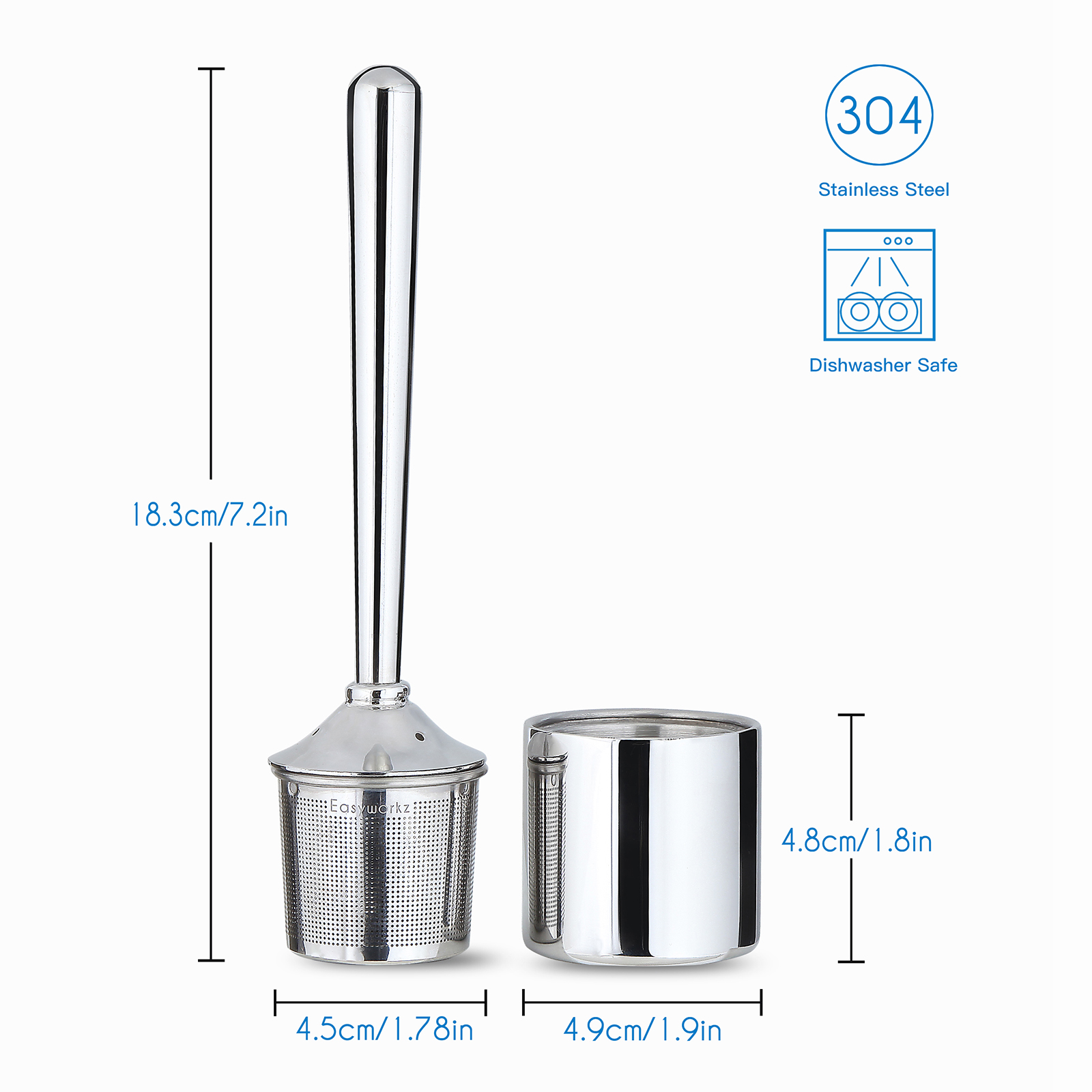 Easyworkz Edelstahl-Tee-Infuse – Tea Strainer Mesh Bewertung und Preis
