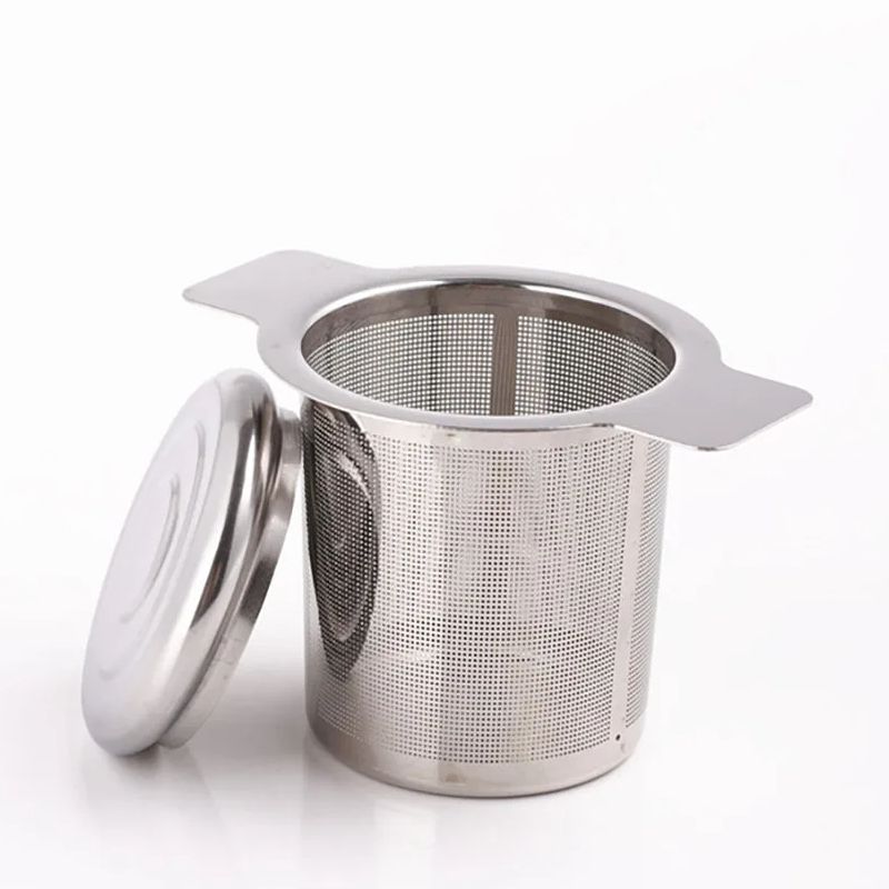 Edelstahl-Teefilter mit Deckel – Tea Strainer Mesh Bewertung und Preis