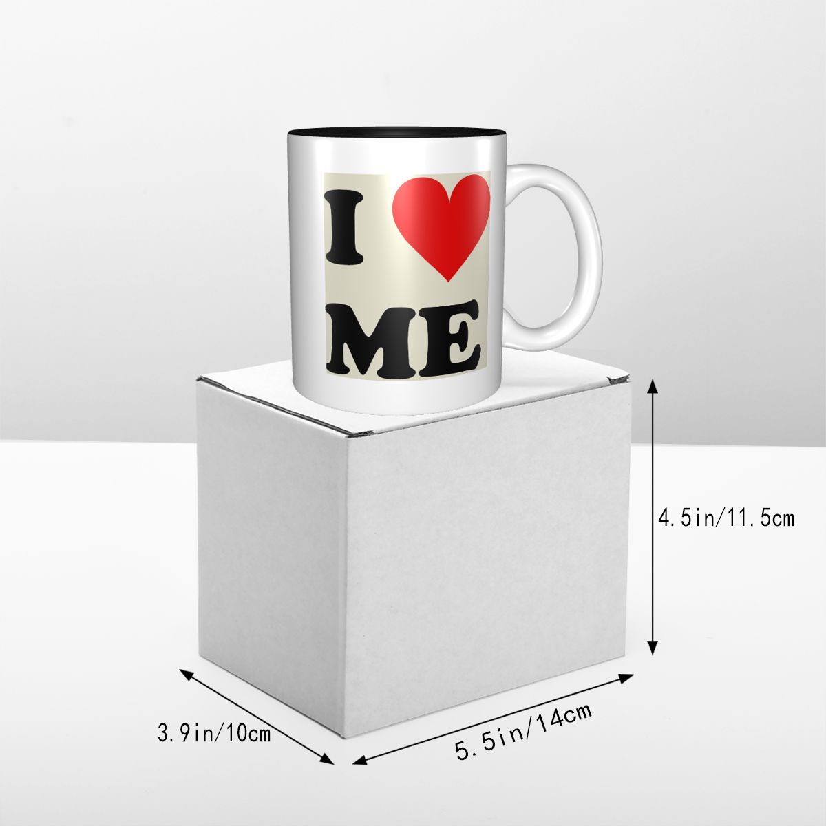 I Love Me Herz-Tasse Lustige K – Coffee Tea And Me Bewertung und Preis