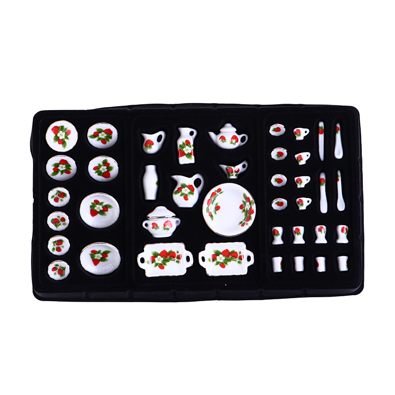 1 Set 1:12 Miniatur Puppe Haus – Coffee Tea And Sugar Set Bewertung und Preis