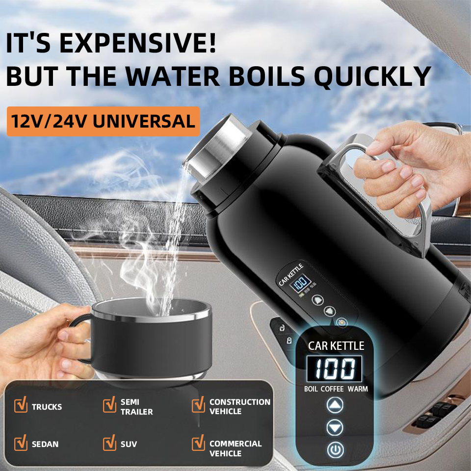 12V 24V Auto-Wasserkocher Trag – Coffee Tea Exchange Bewertung und Preis