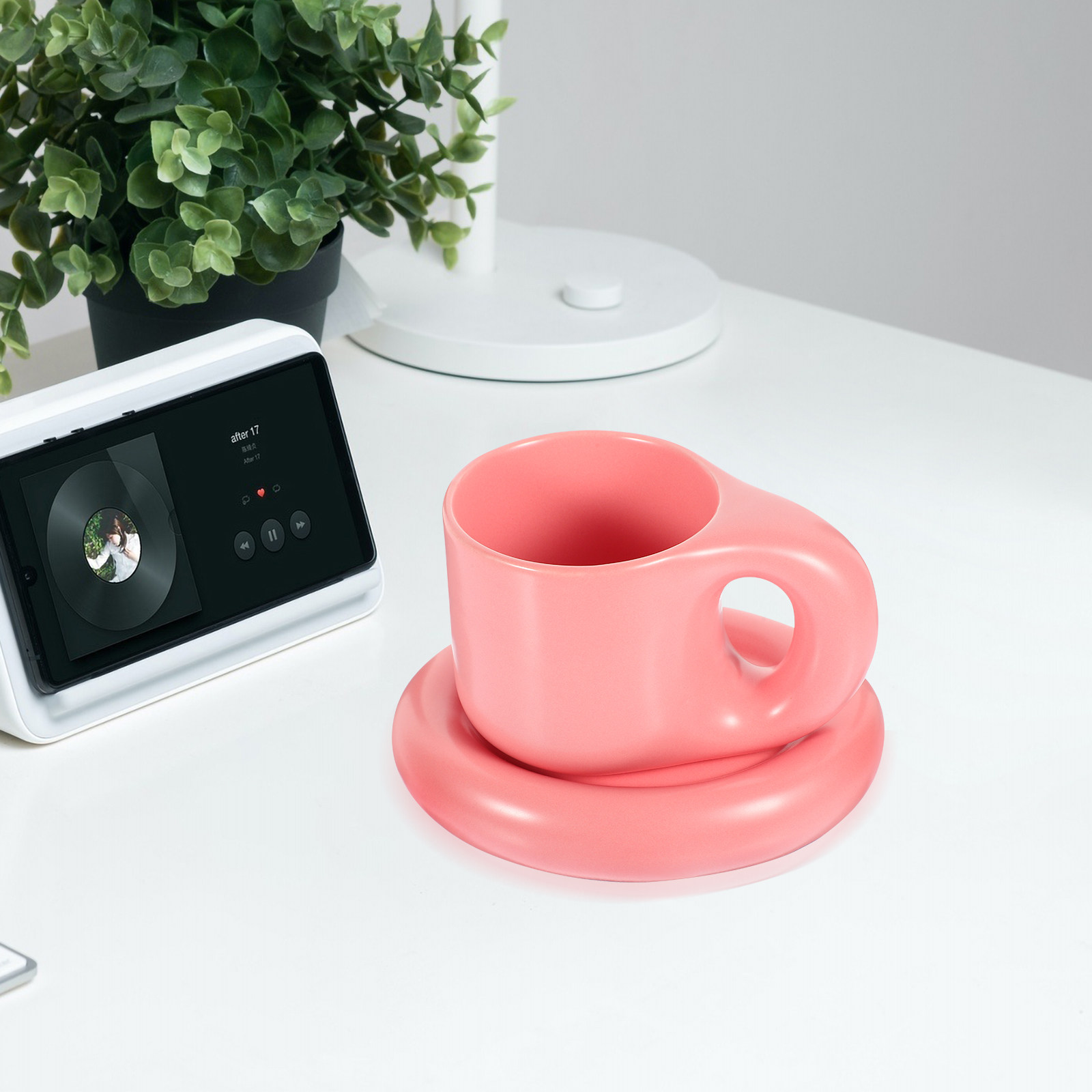 Keramik-Kaffeetassen-Set mit U – Coffee Tea Uses Bewertung und Preis