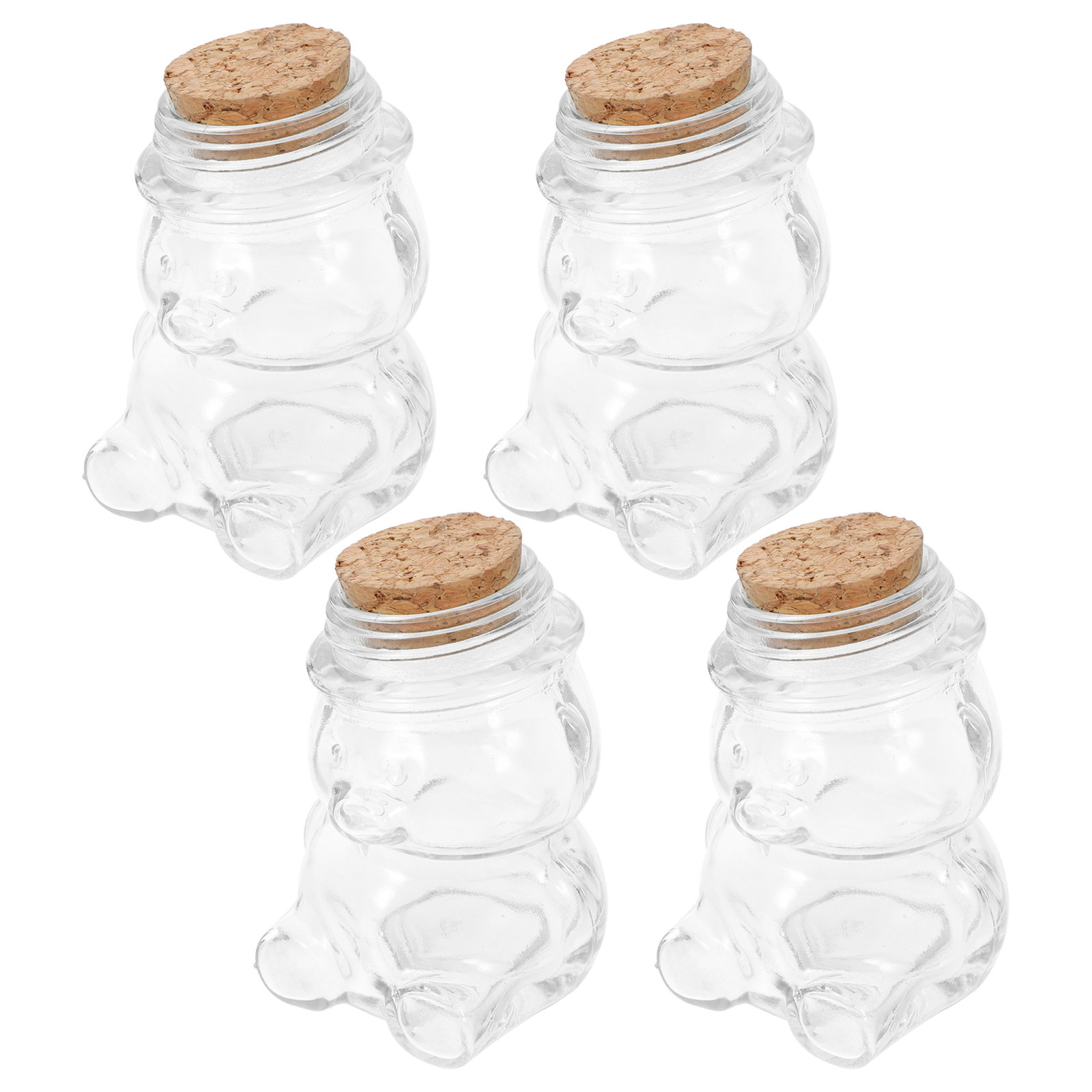 4-teiliges Glas-Bonbonglas-Set – Coffee Tea And Sugar Set Bewertung und Preis