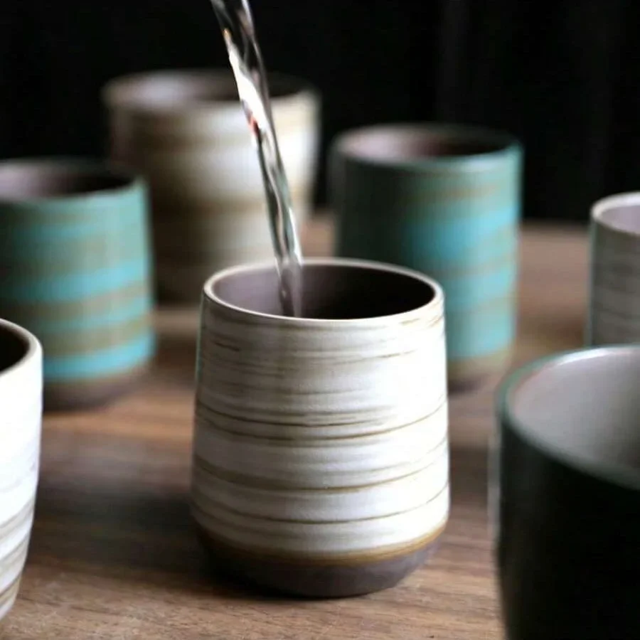 Handbemalte Crackle Glaze Stei – Coffee Tea Uses Bewertung und Preis