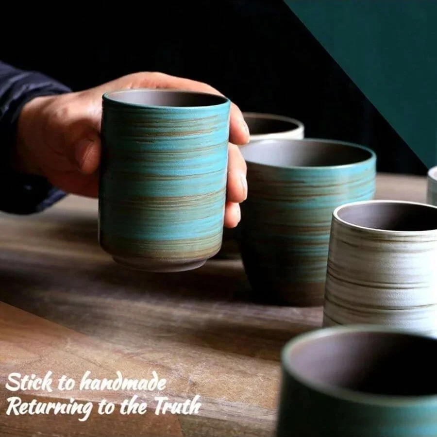 Handbemalte Crackle Glaze Stei – Coffee Tea Uses Bewertung und Preis