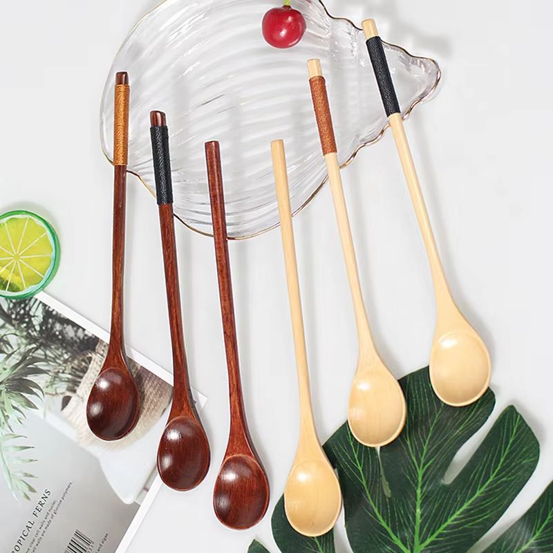 Holz-Teelöffel, langer Holz-Ka – Coffee Tea Japan Bewertung und Preis