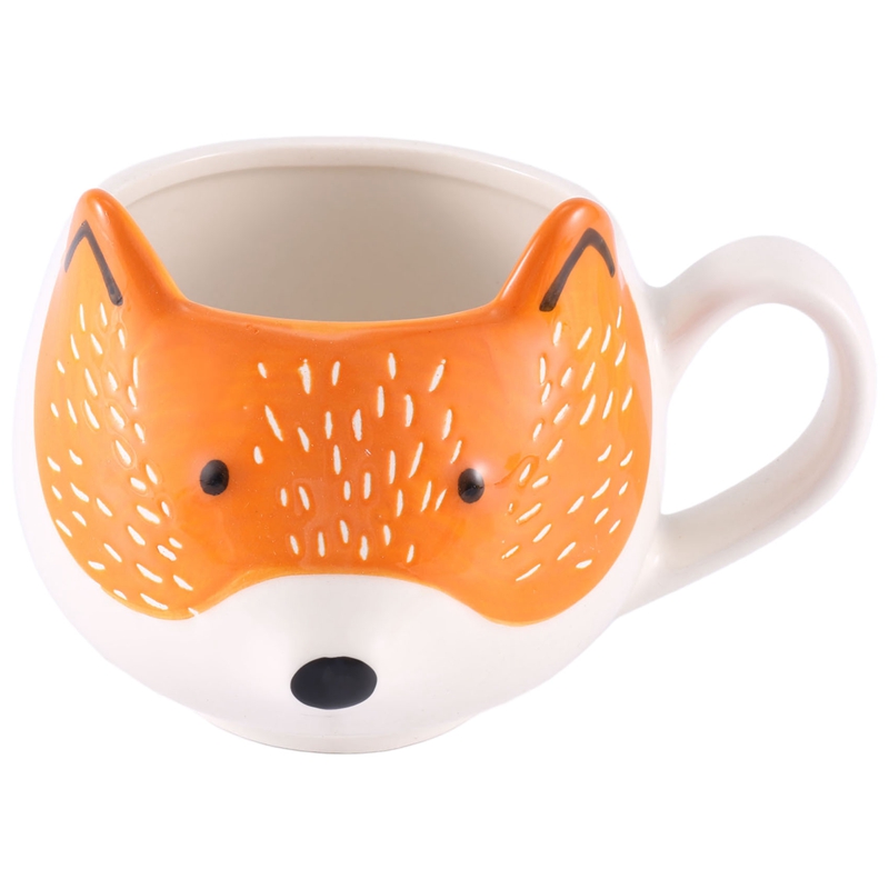 Keramik-Kaffeetasse in Cartoon – Coffee&Tea House Menu Bewertung und Preis
