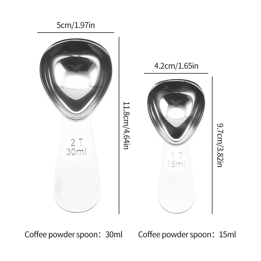 15ml/30ml Edelstahl-Kaffeelöff – Coffee Tea And Sugar Set Bewertung und Preis